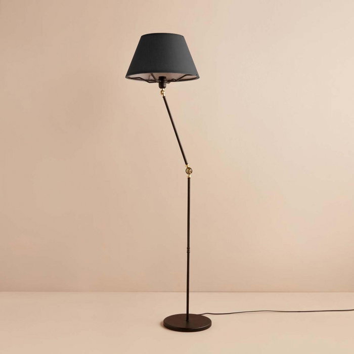 Opviq Lámpara de pie AYD-3478 Antracita y Negro Opviq Lámpara de pie AYD-3478 Antracita y Negro
